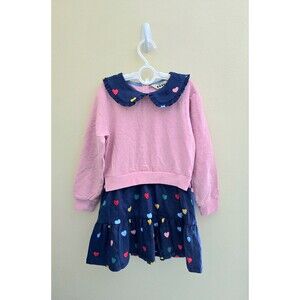 NWOT Mini Boden 2-in-1 Sweatshirt Dress, Sz 4/5, 6/7, 9/10